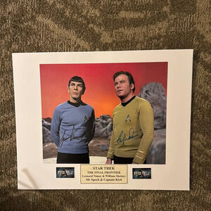 Men's Star Trek Sweater - signed photo